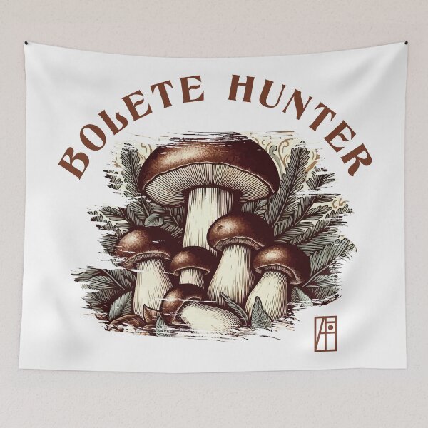 Item preview, MUSHROOMS - Bolete  Hunter - Mushrooms Hunter - Bolete Forager designed and sold by ArtProjectShop.