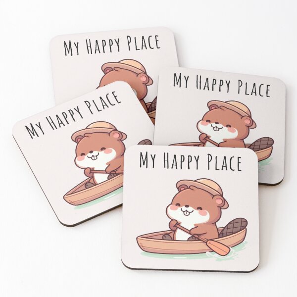Item preview, Canoeing Is My Happy Place Beaver designed and sold by LemuellTrends.