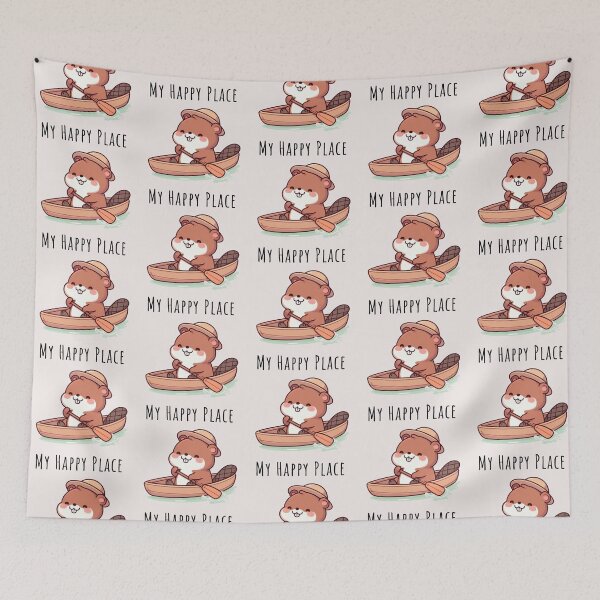 Item preview, Canoeing Is My Happy Place Beaver designed and sold by LemuellTrends.
