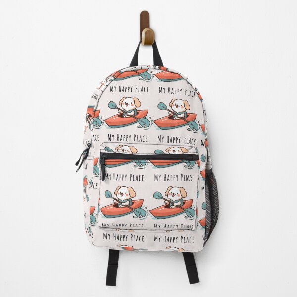 Item preview, Canoeing Is My Happy Place Dog designed and sold by LemuellTrends.