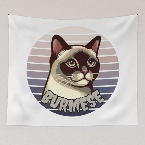 Item preview, Burmese Cat  designed and sold by DShirtRepublic.