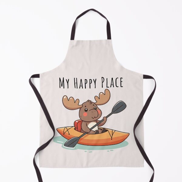 Item preview, Canoeing Is My Happy Place Moose designed and sold by LemuellTrends.