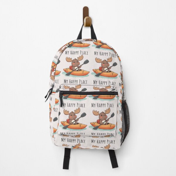 Item preview, Canoeing Is My Happy Place Moose designed and sold by LemuellTrends.