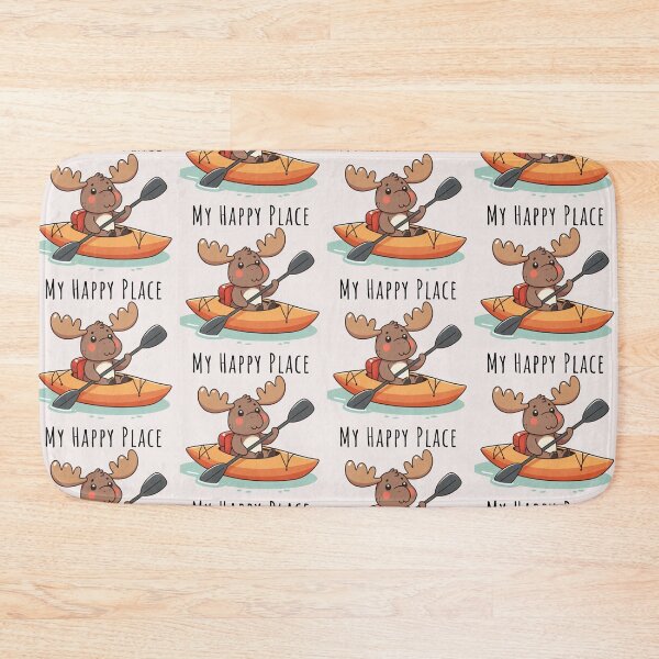 Item preview, Canoeing Is My Happy Place Moose designed and sold by LemuellTrends.