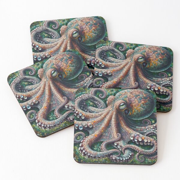 Item preview, Mosaic Octopus designed and sold by MapleV.