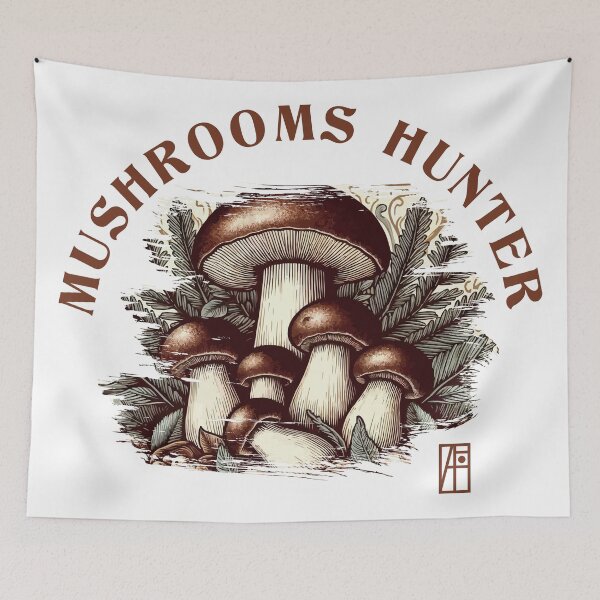 Item preview, MUSHROOMS - Mushrooms Hunter - Bolete Mushrooms - Bolete Forager designed and sold by ArtProjectShop.