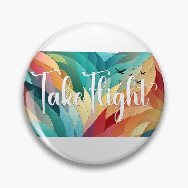 Item preview, Take Flight - Birds Colorful Feathers Freedom designed and sold by Besoul Design.