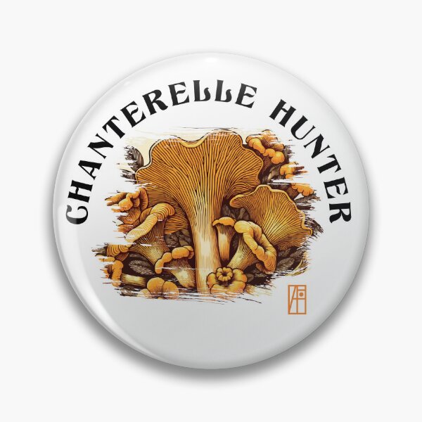 Item preview, MUSHROOMS - Chanterelle Hunter - Chanterelle Mushrooms - Chanterelle Forager designed and sold by ArtProjectShop.