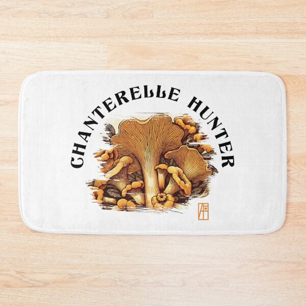 Item preview, MUSHROOMS - Chanterelle Hunter - Chanterelle Mushrooms - Chanterelle Forager designed and sold by ArtProjectShop.