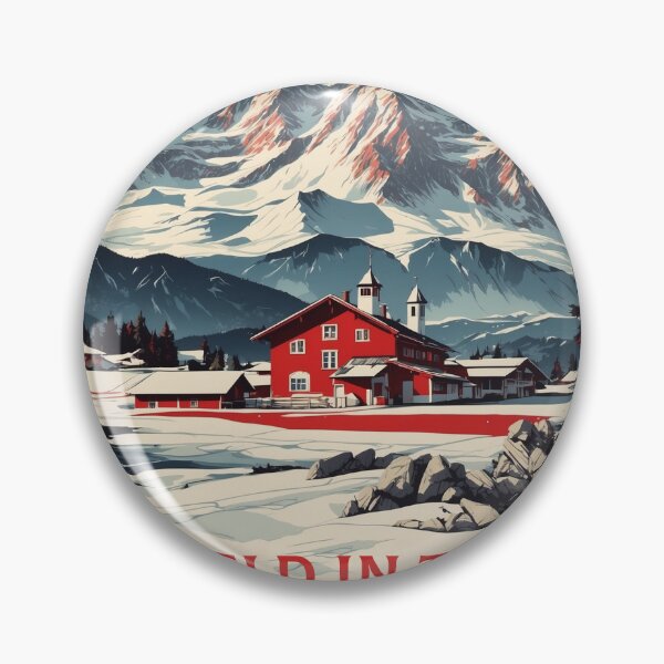 Item preview, Seefeld in Tirol Austria Vintage Travel Tourism Poster  designed and sold by TravelersGems.