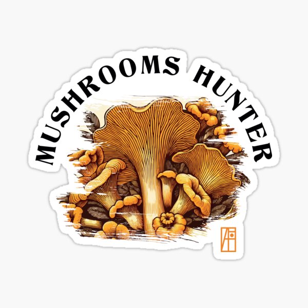 Item preview, MUSHROOMS - Mushrooms Hunter - Chanterelle Mushrooms - Chanterelle Forager designed and sold by ArtProjectShop.