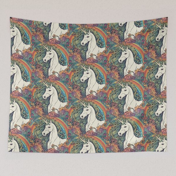 Artikelvorschau, Rainbow Unicorn Delight: Nouveau Dreams Collection entworfen und verkauft von Joyful by Sarah.