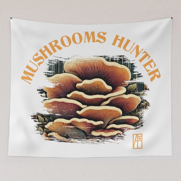 Item preview, MUSHROOMS - Mushrooms Hunter - Chicken of the Woods Mushrooms - Chicken of the Woods Forager designed and sold by ArtProjectShop.
