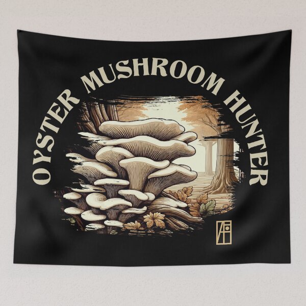 Item preview, MUSHROOMS - Oyster Mushroom - Oyster Mushroom Hunter - Oyster Mushroom Forager designed and sold by ArtProjectShop.