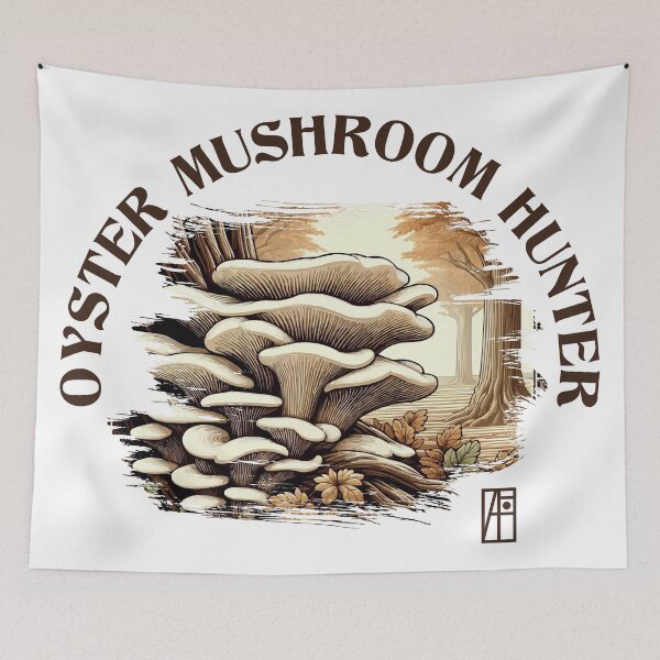 Item preview, MUSHROOMS - Oyster Mushroom - Oyster Mushroom Forager - Oyster Mushroom Hunter designed and sold by ArtProjectShop.