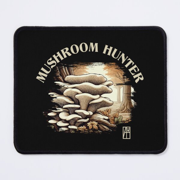 Item preview, MUSHROOMS - Mushrooms Hunter - Oyster Mushroom Hunter - Oyster Mushroom Forager designed and sold by ArtProjectShop.