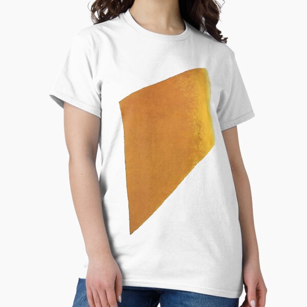 Item preview, HD -  Yellow rectangle on a white background,  by Kazimir Severinovich Malevich 1918 High Definition designed and sold by MINDTHECHERRY.