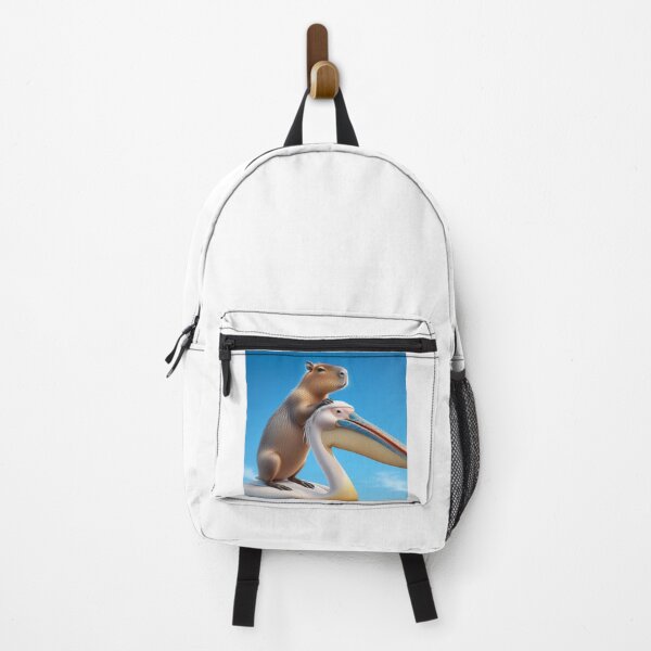 Item preview, Capy and Pelican-Blue Sky5 designed and sold by Capybara Art Lover.