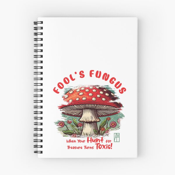 Item preview, MUSHROOMS - Fool's Fungus: When Your Hunt for Treasure Turns Toxic! - Mushroom Hunter -Toadstool designed and sold by ArtProjectShop.