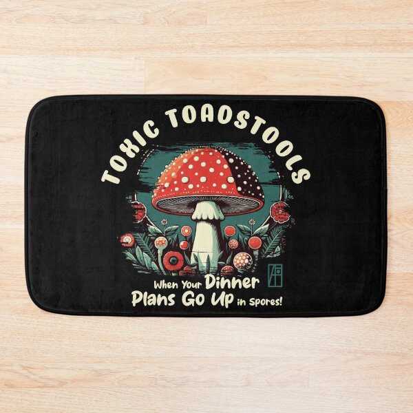 Item preview, MUSHROOMS - Toxic Toadstools: When Your Dinner Plans Go Up in Spores! - Mushroom Forager -Toadstool designed and sold by ArtProjectShop.