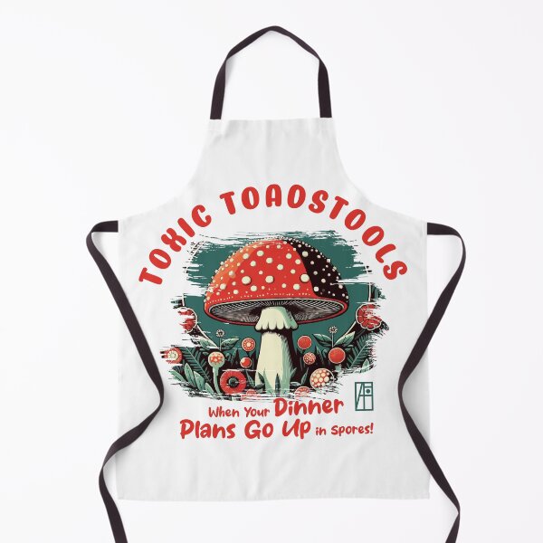 Item preview, MUSHROOMS - Toxic Toadstools: When Your Dinner Plans Go Up in Spores! - Mushroom Hunter -Toadstool designed and sold by ArtProjectShop.