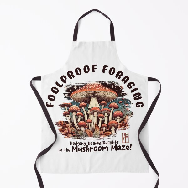 Item preview, MUSHROOMS - Foolproof Foraging: Dodging Deadly Delights in the Mushroom Maze! - Toadstool - Mushroom Hunter designed and sold by ArtProjectShop.