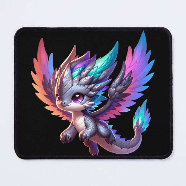 Item preview, Cute Gray Chibi Dragon designed and sold by CHIBI_POPZ.