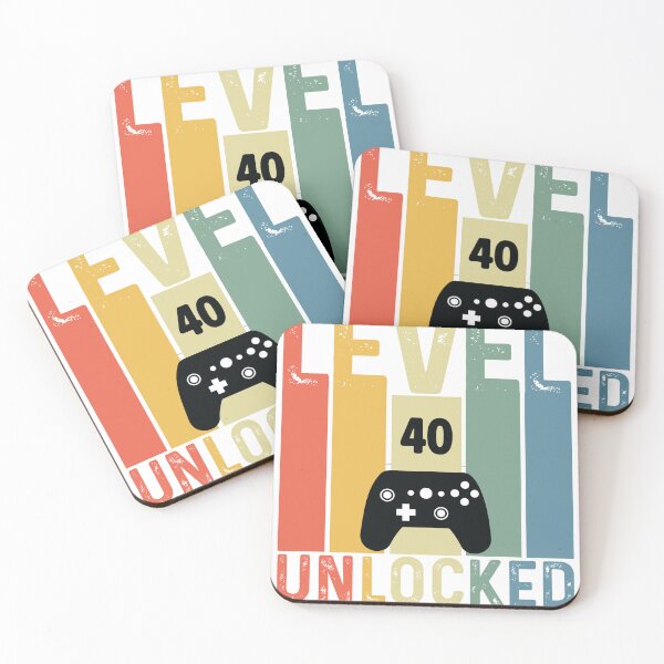 Item preview, Funny 40 Year Old Forty Birthday 40 Unlocked designed and sold by DesignDreamery.