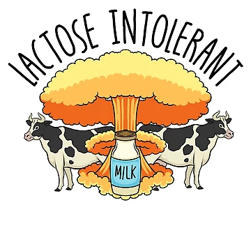 Imagen de la obra Lactose Intolerant No Dairy Lactose Free Lactose Intolerant Gear de DynamicDesign