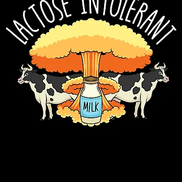 Imagen de la obra Lactose Intolerant No Dairy Lactose Free Lactose Intolerant Gear de DynamicDesign
