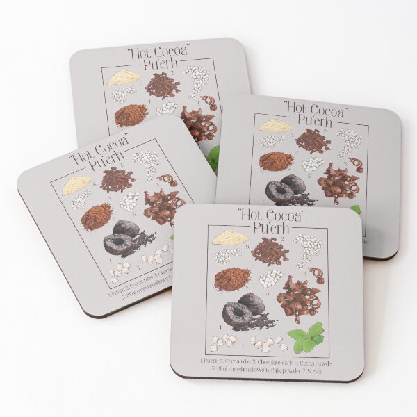 Item preview, Hot Cocoa Pu’erh designed and sold by cuppafae.