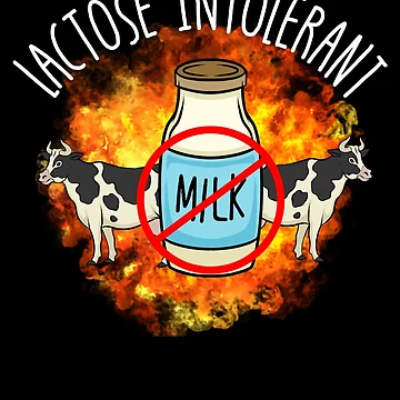 Imagen de la obra Lactose Intolerant No Dairy Lactose Free Lactose Intolerant Gear de DynamicDesign