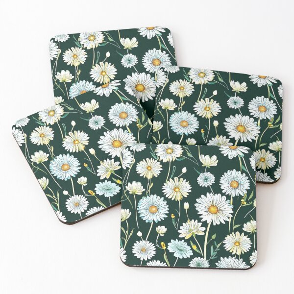 Item preview, Dandelion white and Cyan blank pattern designed and sold by JangmiHorang.