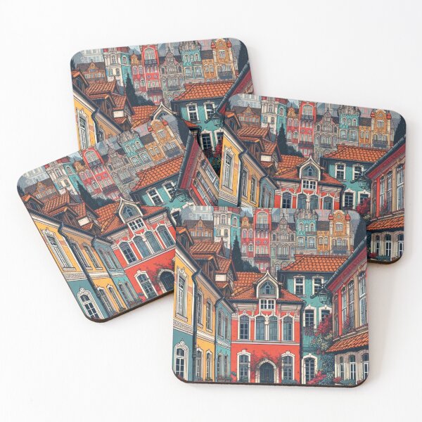 Item preview, Charming Cobblestone Street designed and sold by Era-of-Traveler.
