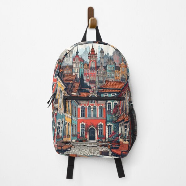 Item preview, Charming Cobblestone Street designed and sold by Era-of-Traveler.