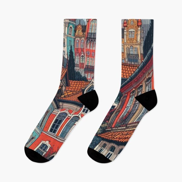 Item preview, Charming Cobblestone Street designed and sold by Era-of-Traveler.