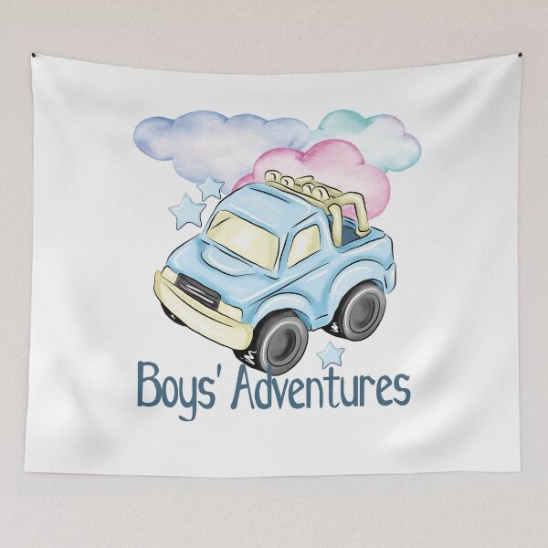 Item preview, Boys' Adventures Car Driver designed and sold by StudioARTHUR.