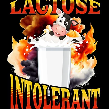 Imagen de la obra Lactose Intolerant No Dairy Lactose Free Lactose Intolerant Gear de DynamicDesign