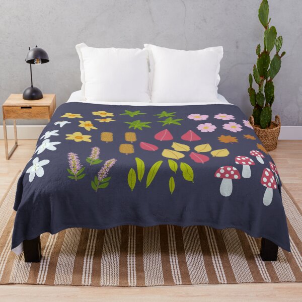Item preview, Black Wonderful Autumn Fall Bloom Single Print Version designed and sold by Lozzie Eliza Designs.