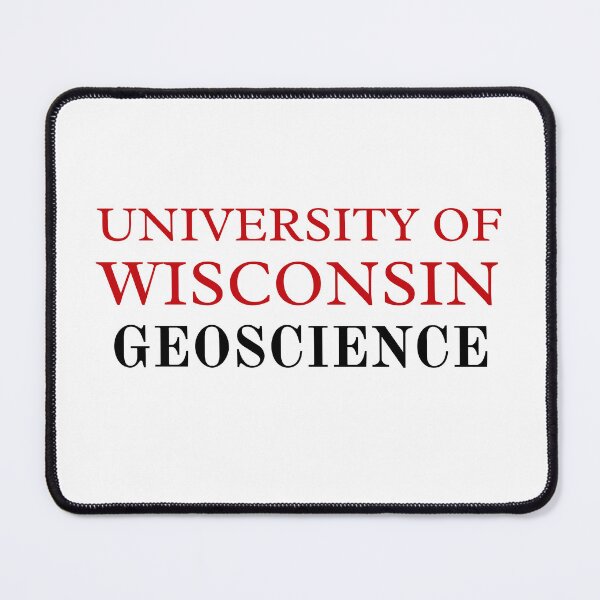 Item preview, University of Wisconsin Geoscience designed and sold by The Fandom Nook.
