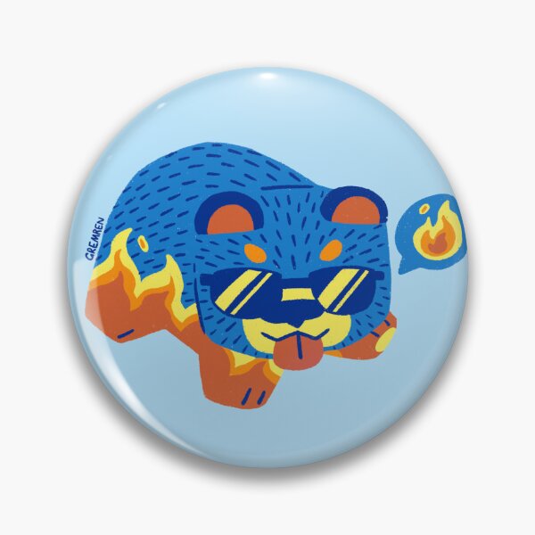 Item preview, Cool Flame Bear designed and sold by Gremren.