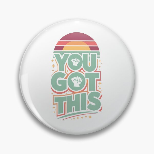 Item preview, You Got This  Motivational Fist Pump  designed and sold by Dazzle-Sizzle.