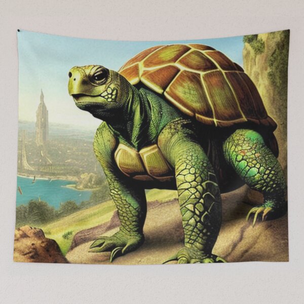 Item preview,  Turtle in a fantasy world. designed and sold by Astralia.