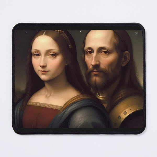 Item preview, Mona Lisa and Leonardo Da Vinci designed and sold by TheDarkWardrobe.