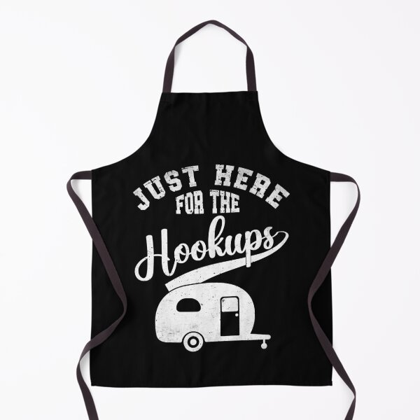 Item preview, Just Here For The Hookups, Camping RV Caravan Motorhome designed and sold by Dapper-Art.