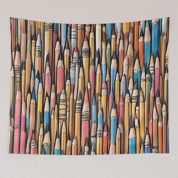 Item preview, pencil background designed and sold by OptimaShirts.