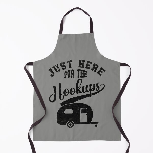 Item preview, Just Here For The Hookups, Camping RV Caravan Motorhome designed and sold by Dapper-Art.