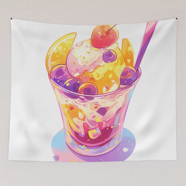 Item preview, Fruit Ice Cream Parfait designed and sold by FigmaCreations.