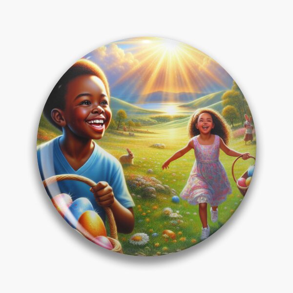 Item preview, easter egg hunt on easter morning designed and sold by seahorse crossing.