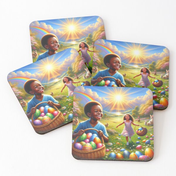 Item preview, easter egg hunt on easter morning designed and sold by seahorse crossing.